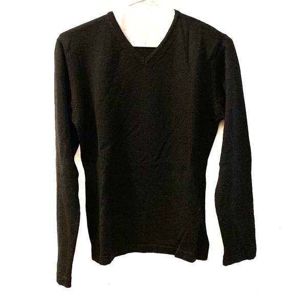 Gio Villani Black V neck Sweater - Picture 1 of 2